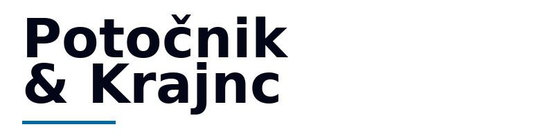 Potočnik & Krajnc logo